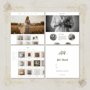 Corporate Website Moodboard